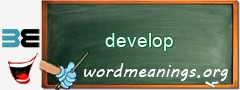 WordMeaning blackboard for develop